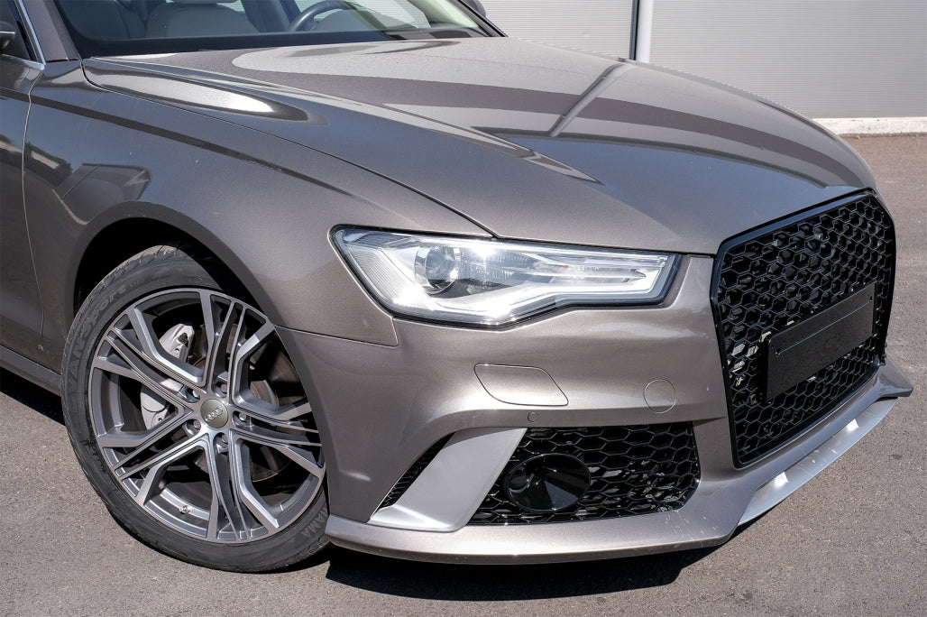Paraurti anteriore RS6 look per Audi A6 C7 4G 2015-2018 Facelift