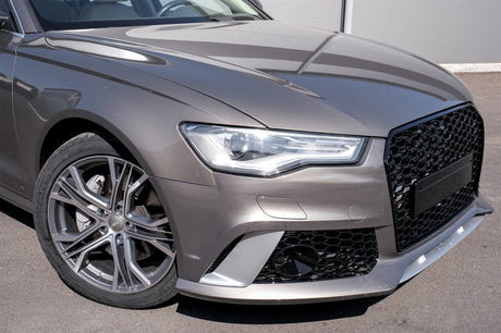 Paraurti anteriore RS6 look per Audi A6 C7 4G 2015-2018 Facelift