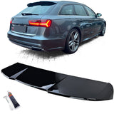 Audi A6 C7 4G Avant 2011-2018 Spoiler Tetto Nero Lucido