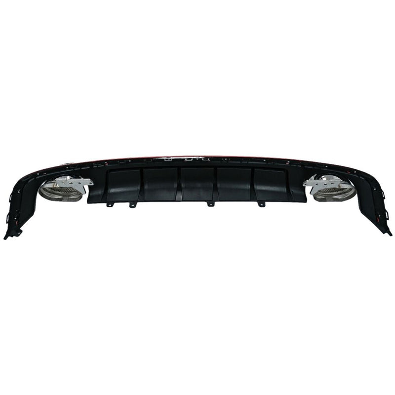 Audi A6 C8 4K S-Line 2018-2023 Diffusore Sotto Paraurti Posteriore RS6 Look