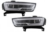 Audi Q3 8U Facelift 2015-2018 Fari Anteriori Full LED - Nero