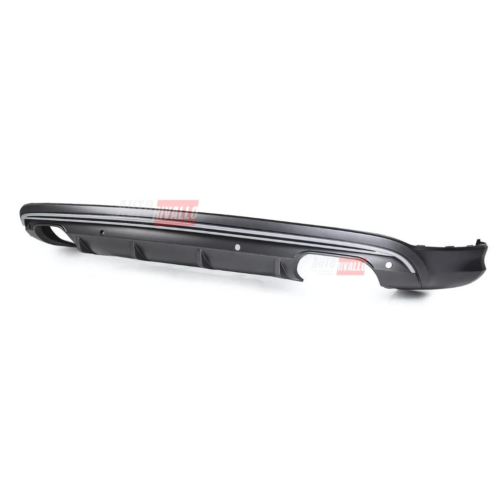 Audi Q5 8R 2008-2016 Diffusore Posteriore SQ5 Look - Terminali Cromati Doppia Uscita 