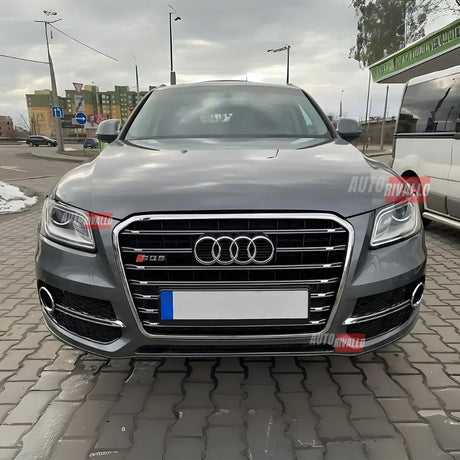 Upgrade frontale compatibile con Audi Q5 8R 2012-2016 Griglia SQ5 Look 