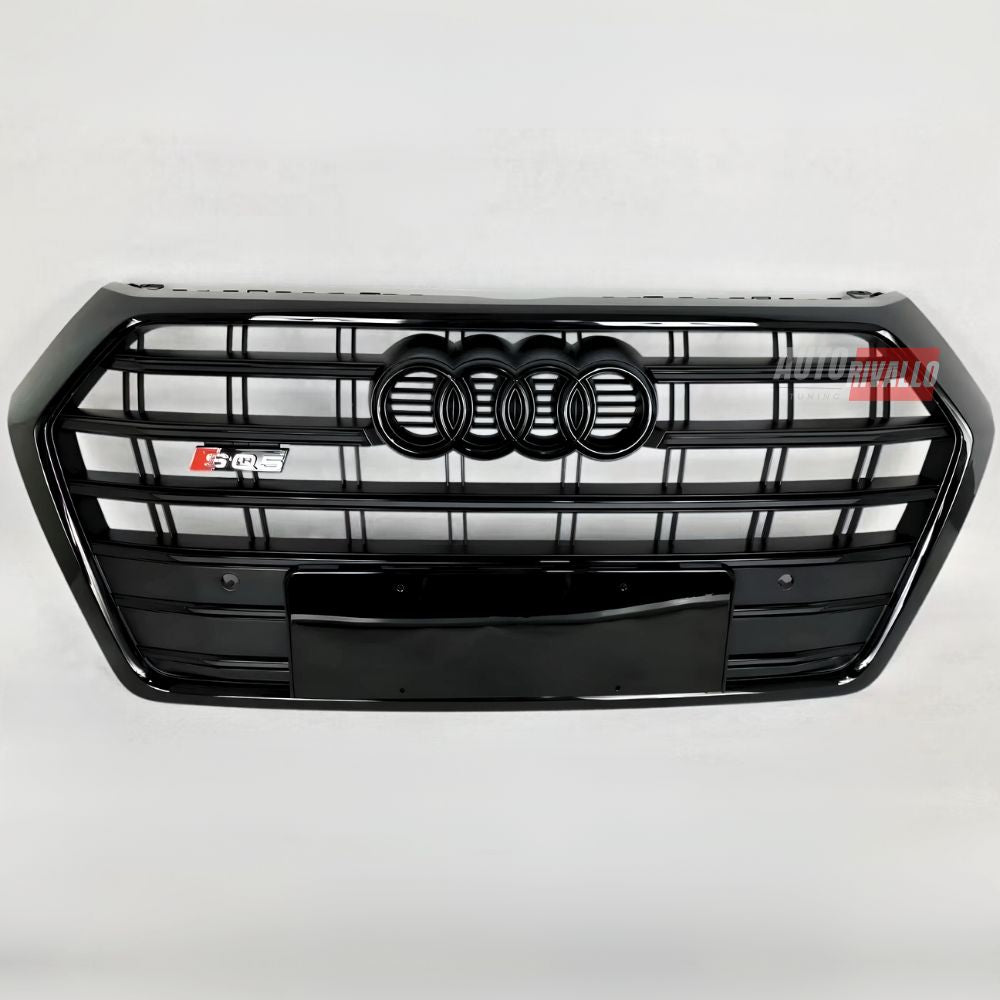 Audi Q5 FY 2016-2020 Griglia Anteriore Calandra Mascherina SQ5 Look Nero Lucido