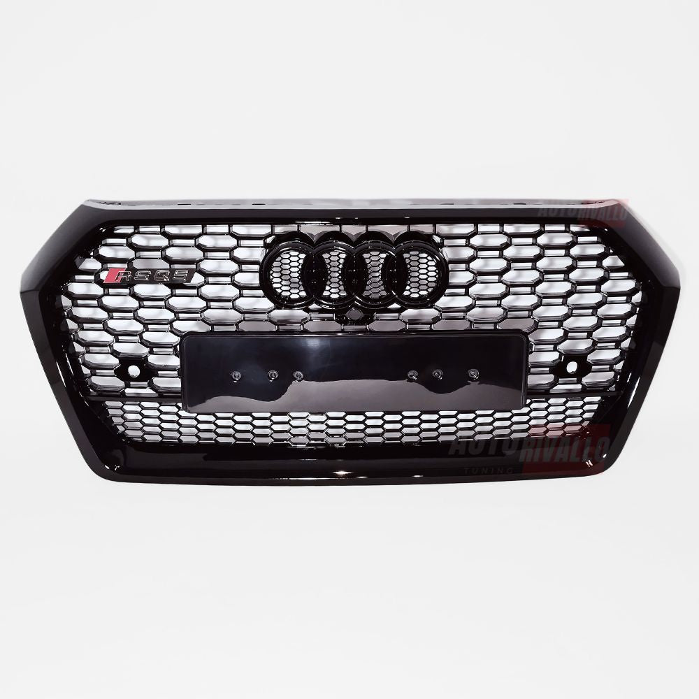 Audi Q5 FY 2016-2020 Griglia Radiatore RSQ5 Look - Quattro, Nero Lucido