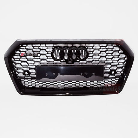 Audi Q5 FY 2016-2020 Griglia Radiatore RSQ5 Look - Quattro, Nero Lucido