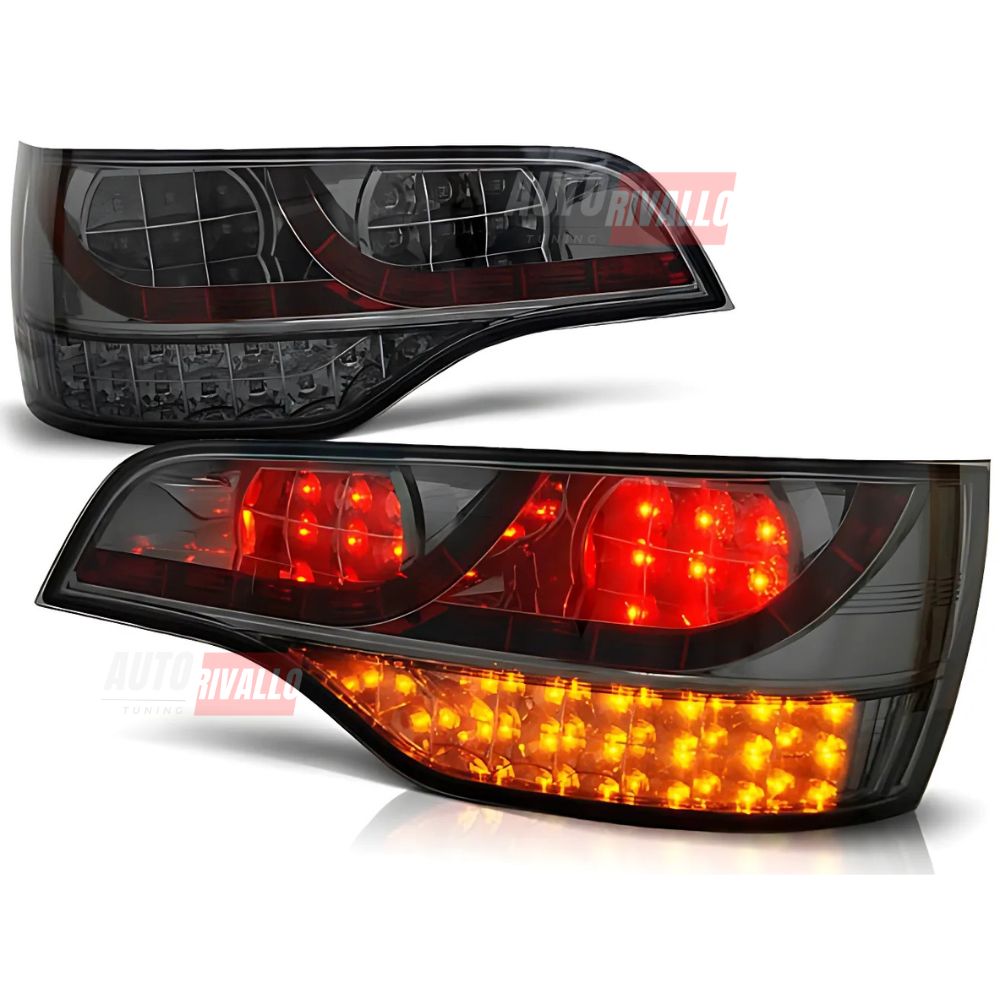 Audi Q7 4L 2005-2009 Fanali Posteriori Stop LED Fumé