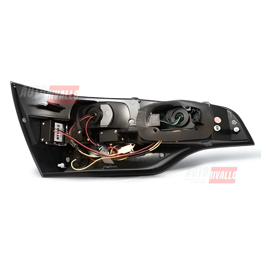 Audi Q7 4L 2005-2009 Fanali Posteriori Stop LED Rosso Fumé