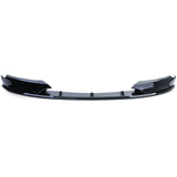 BMW Serie 1 E82 E88 2011–2013 Spoiler Anteriore Nero Lucido