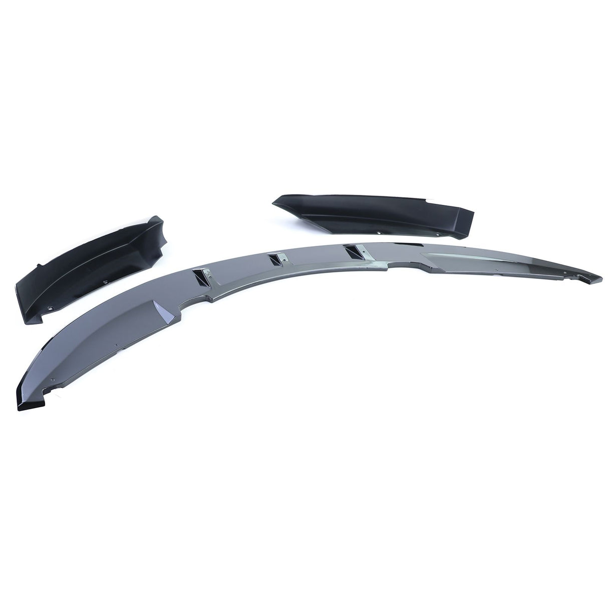 BMW Serie 1 E82 E88 2011–2013 Spoiler Anteriore Nero Lucido