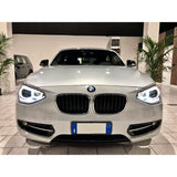 BMW 1 F20 F21 2010-2014 Fari Anteriori LED Diurne Angel Eyes