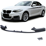 BMW Serie 2 F22 F23 2012–2021 Spoiler Anteriore Nero Opaco