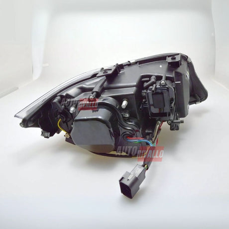 BMW Serie 3 E90 E91 05-08 Fari Anteriori Angel Eyes 3D U-LED