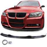 BMW Serie 3 E90 E91 2005–2008 Spoiler Anteriore Nero Lucido