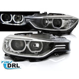 BMW Serie 3 F30 F31 2011-2015 Fari Anteriori a LED H7 Neri