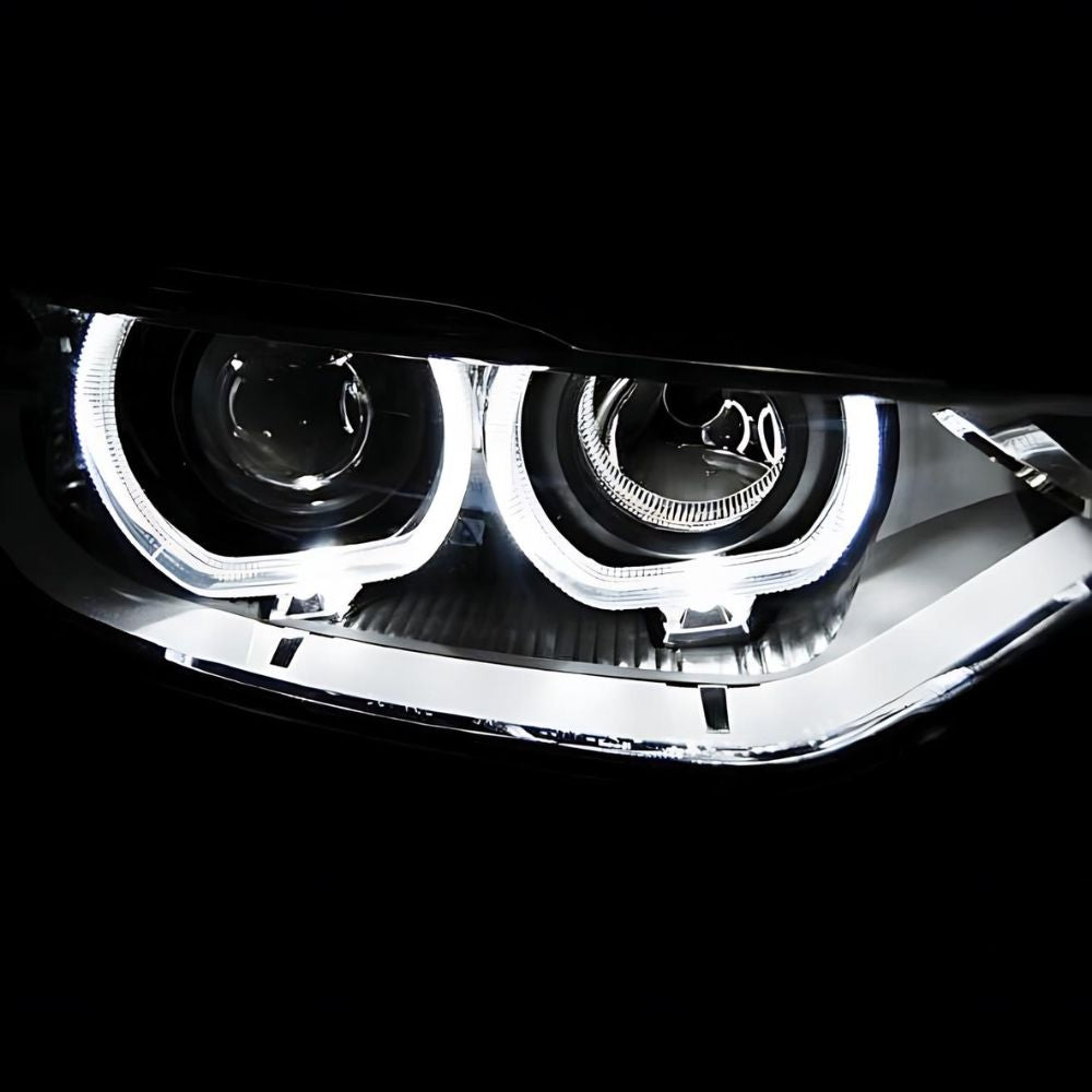 BMW Serie 3 F30 F31 2011-2015 Fari Anteriori a LED H7 Neri