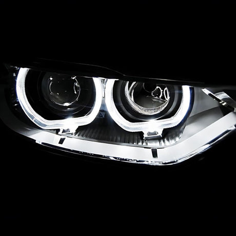 BMW Serie 3 F30 F31 2011-2015 Fari Anteriori a LED H7 Neri