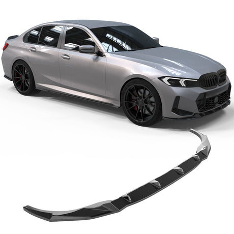 BMW 3 G20 G21 M 2022+ Splitter-APEX Spoiler Anteriore Nero - autorivallo