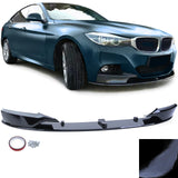 BMW Serie 3 GT F34 2013–2016 Spoiler Anteriore Nero Lucido