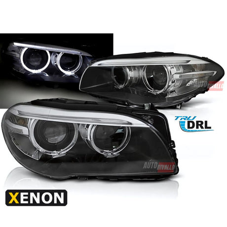 BMW Serie 5 F10 F11 2010-2013 Fari Anteriori Xenon - DRL LED