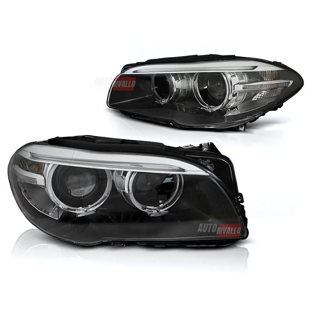 Coppia fari LED Angel Eyes per BMW Serie 5