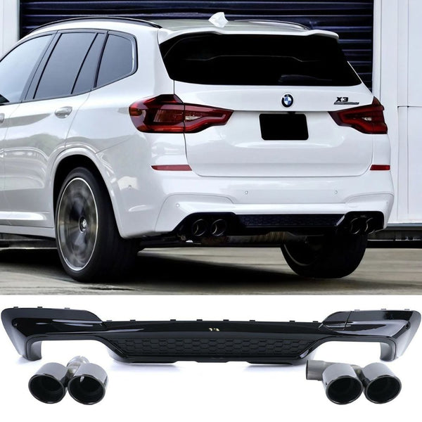 BMW X3 G01 2017-2021 M-Sport Diffusore Sotto Paraurti - Estrattore