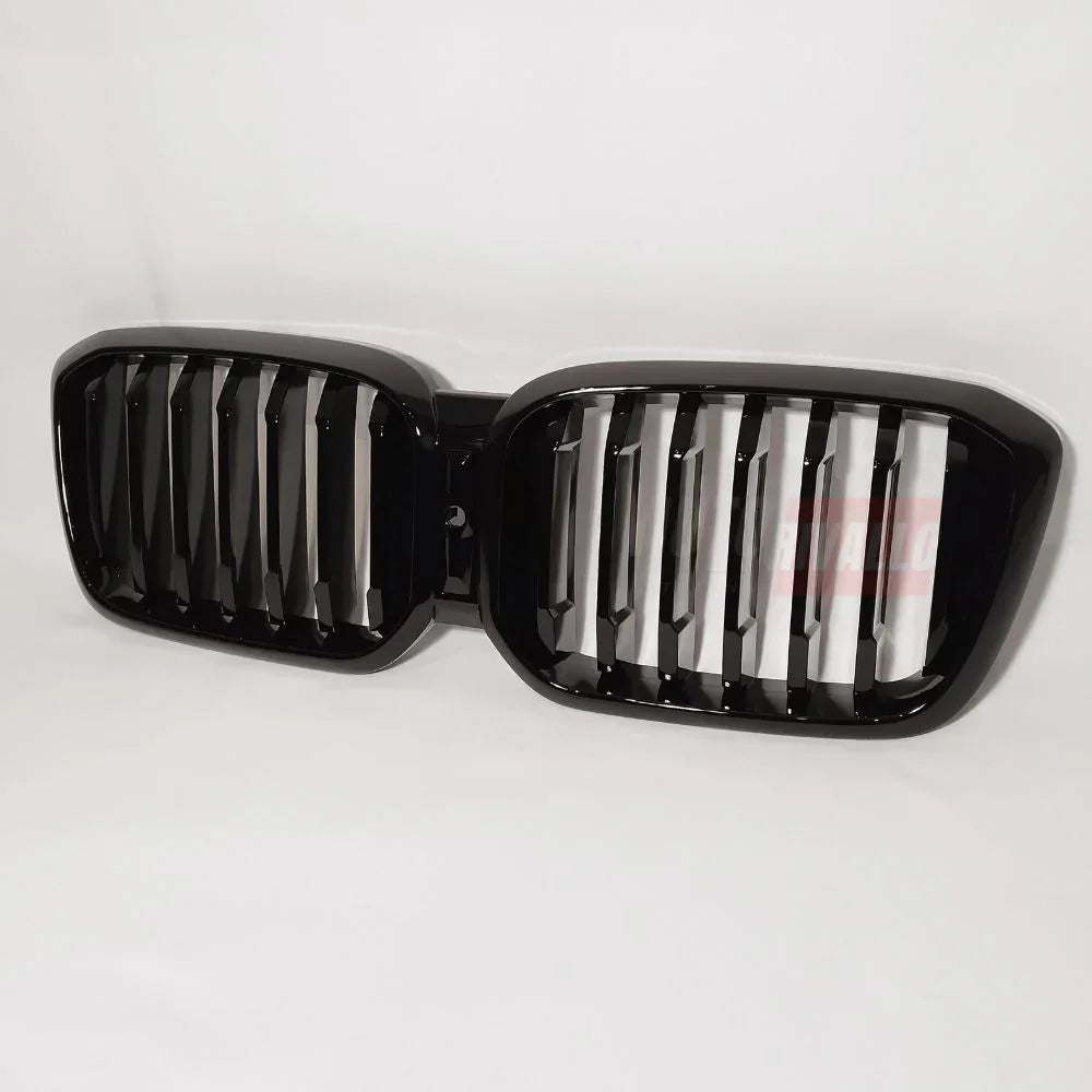 Hengjiayao F25 X3 Griglia Anteriore per BMW X Serie X3 F25 2010 2011 2012 2013 Griglia PRE a Doppia Lamella in ABS Nero Lucido Griglie radiatore(For X3 F25 2010-2013