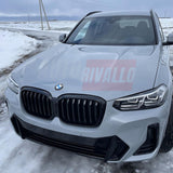 BMW X4 G02 2021, 2022, 2023, 2024 Griglia Radiatore M Sport Nero Lucido