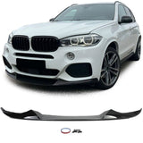 BMW X5 F15 2013–2018 Spoiler Anteriore Nero Lucido