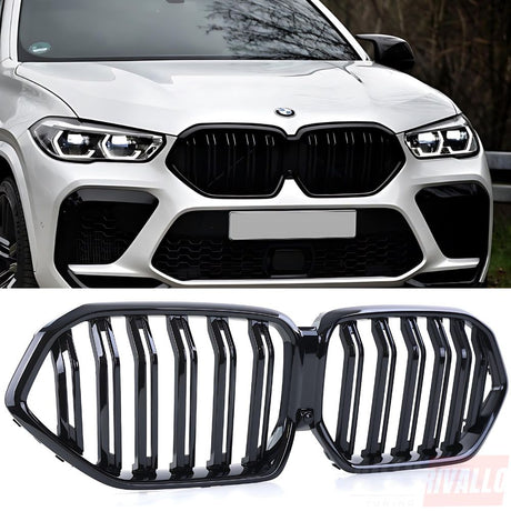 BMW X6 G06 2018-2023 Griglia Radiatore M Sport Doppia Striscia