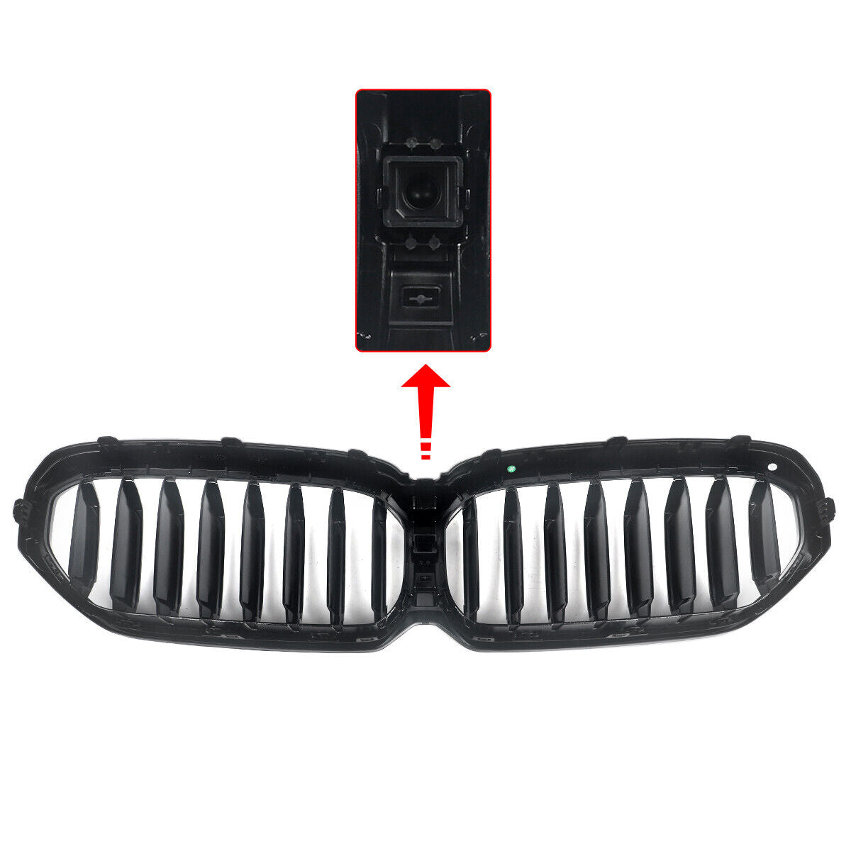 BMW Serie 5 G30 G31 2020-2023 Griglia Anteriore M Sport Nero Lucido