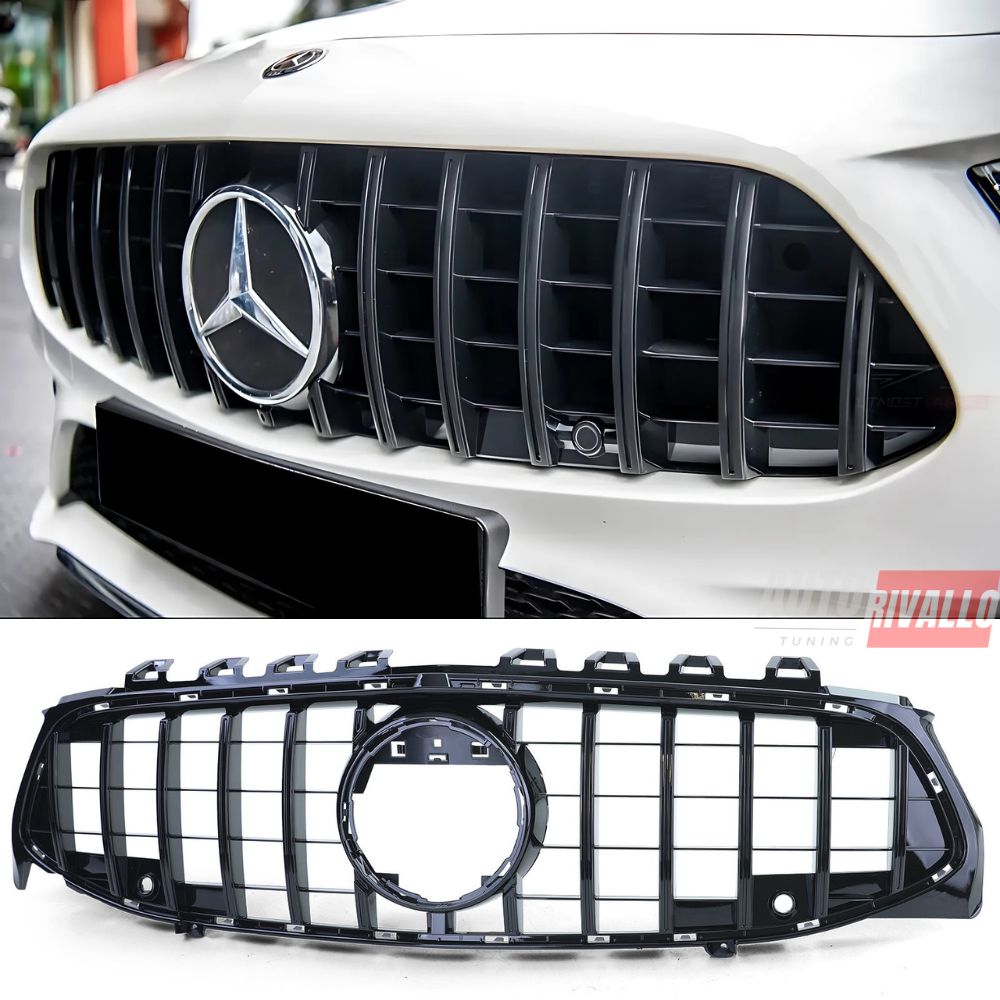 CLA C118 X118 Nero Lucido Griglia GTR Calandra Look Sportivo