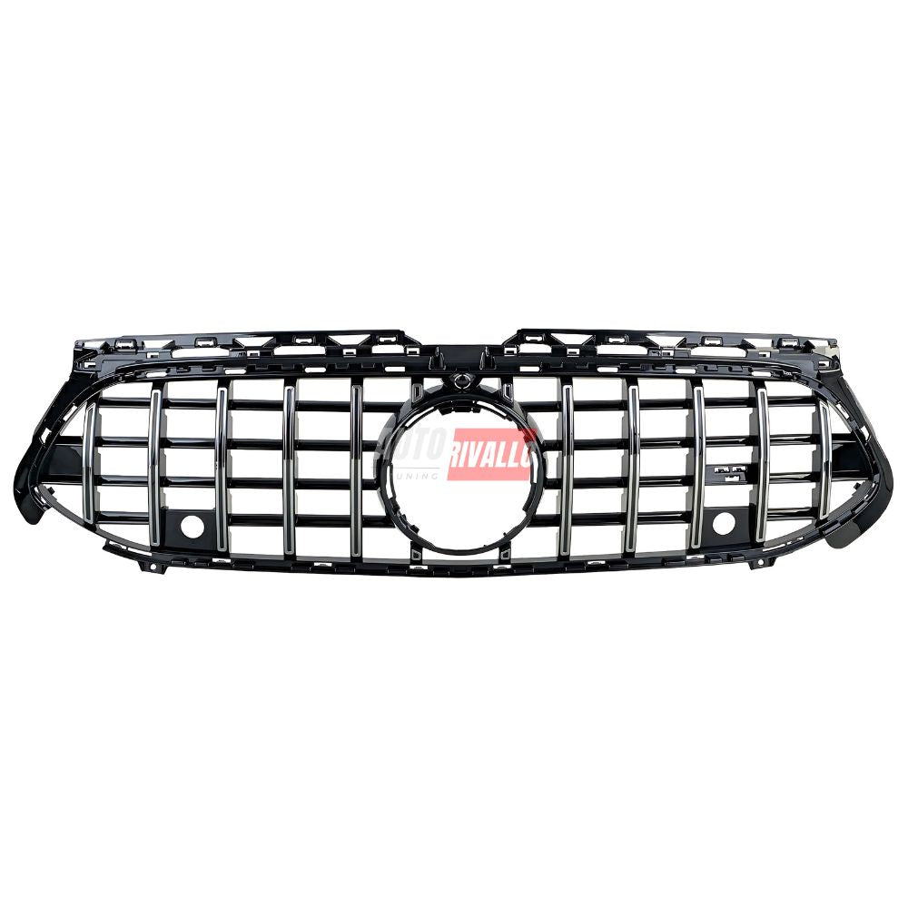 Calandra Mercedes A Class W177 2023-2026 AMG GTR Panamericana Nero Cromato