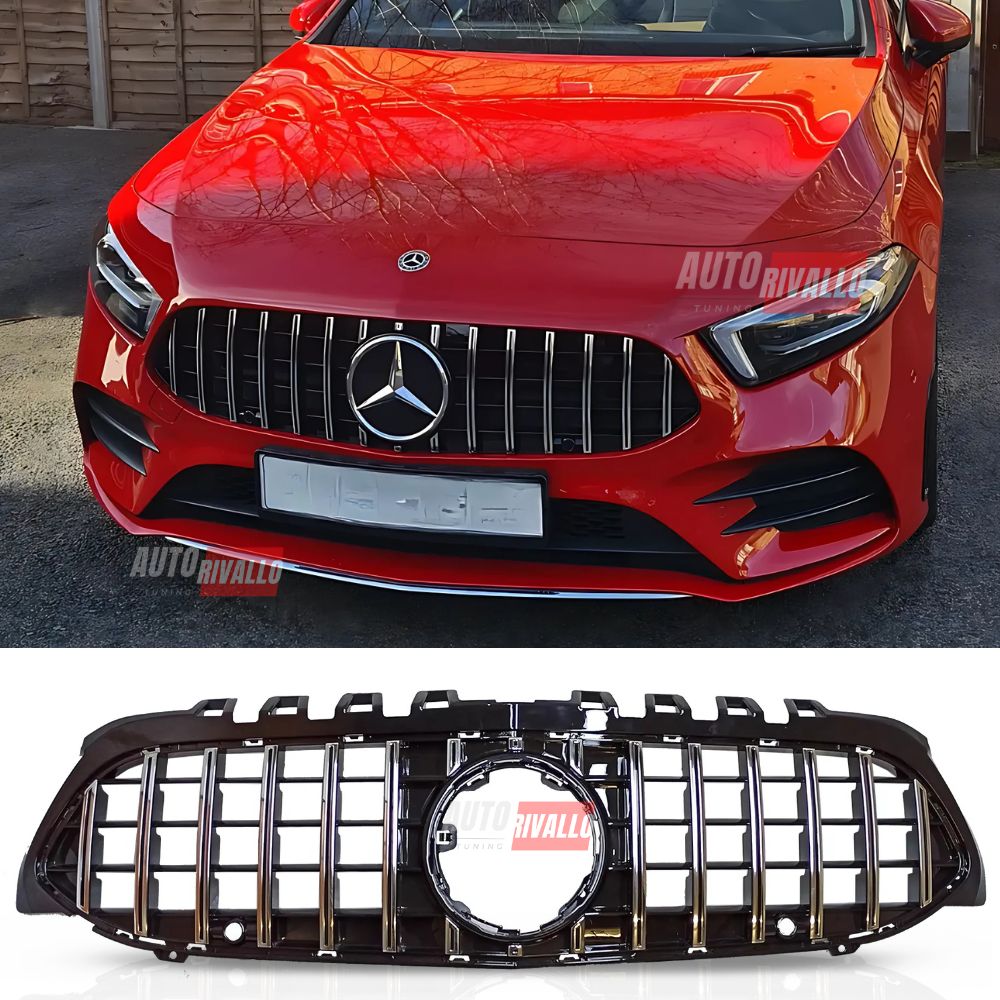 Calandra Mercedes Classe A W177 2018-2022 AMG Look GTR Panamericana