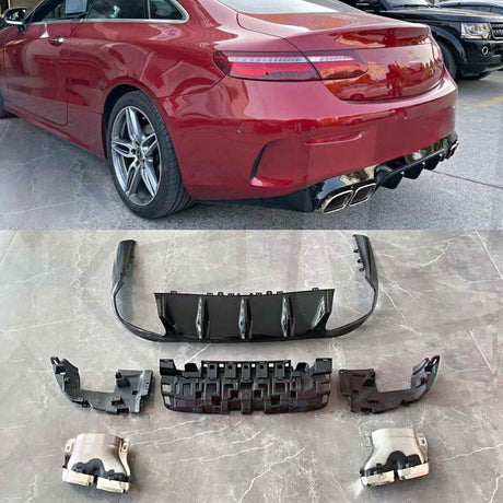 Mercedes E C238 A238 AMG Line Diffusore Posteriore E63 Look