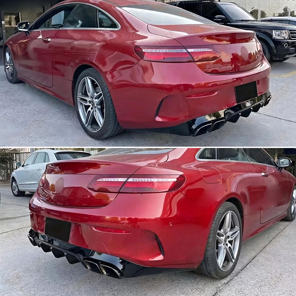 Mercedes E C238 A238 AMG Line Diffusore Posteriore E63 Look