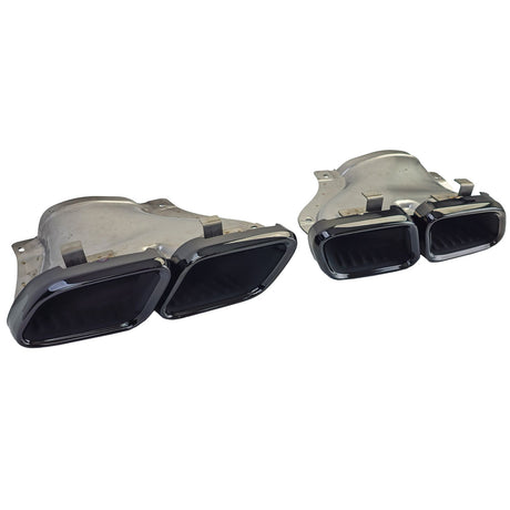 Estrattore Sportivo Nero Lucido Mercedes CLS C218 2014-2018