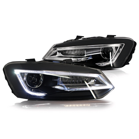 VW Polo 6R 6C 2009-2017 Fari Anteriori a LED Devil Eye Look