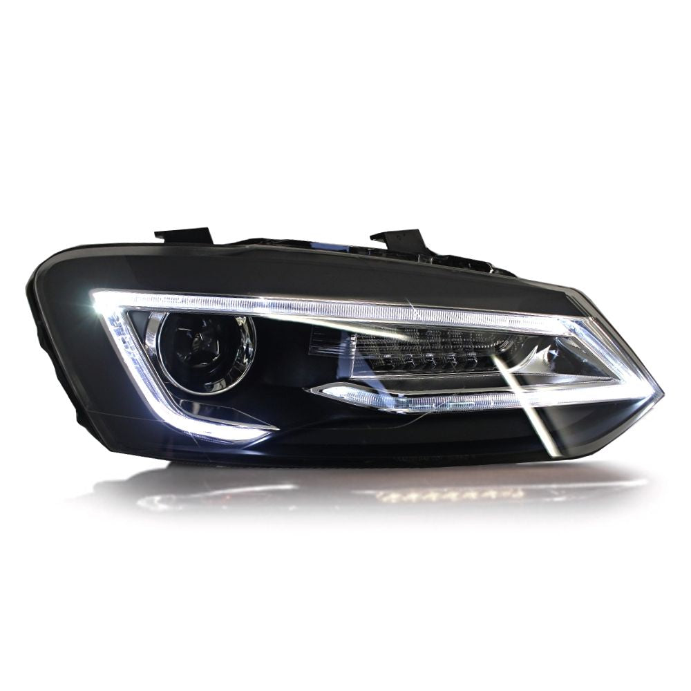 VW Polo 6R 6C 2009-2017 Fari Anteriori a LED Devil Eye Look