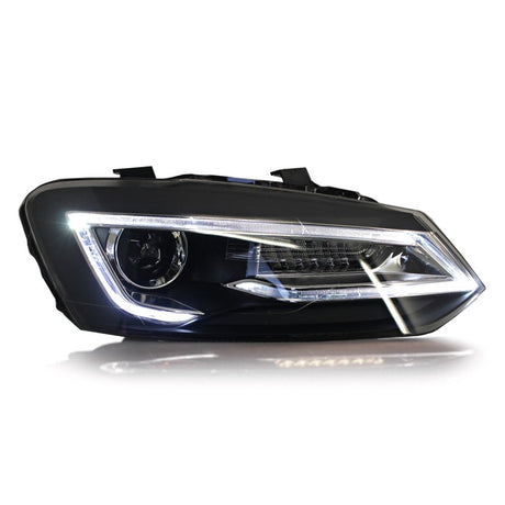 VW Polo 6R 6C 2009-2017 Fari Anteriori a LED Devil Eye Look