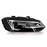 VW Polo 6R 6C 2009-2017 Fari Anteriori a LED Devil Eye Look