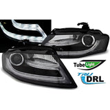 Audi A4 B8 2007-2011 Fari Anteriori Luci Diurne Tube DRL LED
