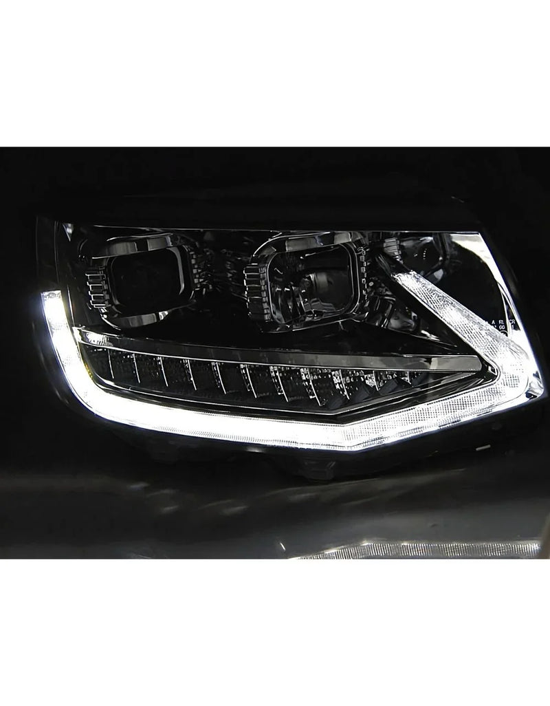 2 Pz Striscia Luce Led Diurna Fari Drl Luminosa Profilo Fari Auto 60 Cm