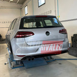 Fari Posteriori GTI Look Rosso Full LED LED VW Golf 7 2012-2017
