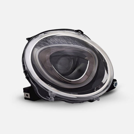 Fiat 500 500C 2015-2023 Fanale Destro Lenticolare H7 Nero LWR