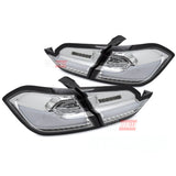 Ford Fiesta MK8 2017-2021 Fanali Posteriori Full LED Lightbar Cromati