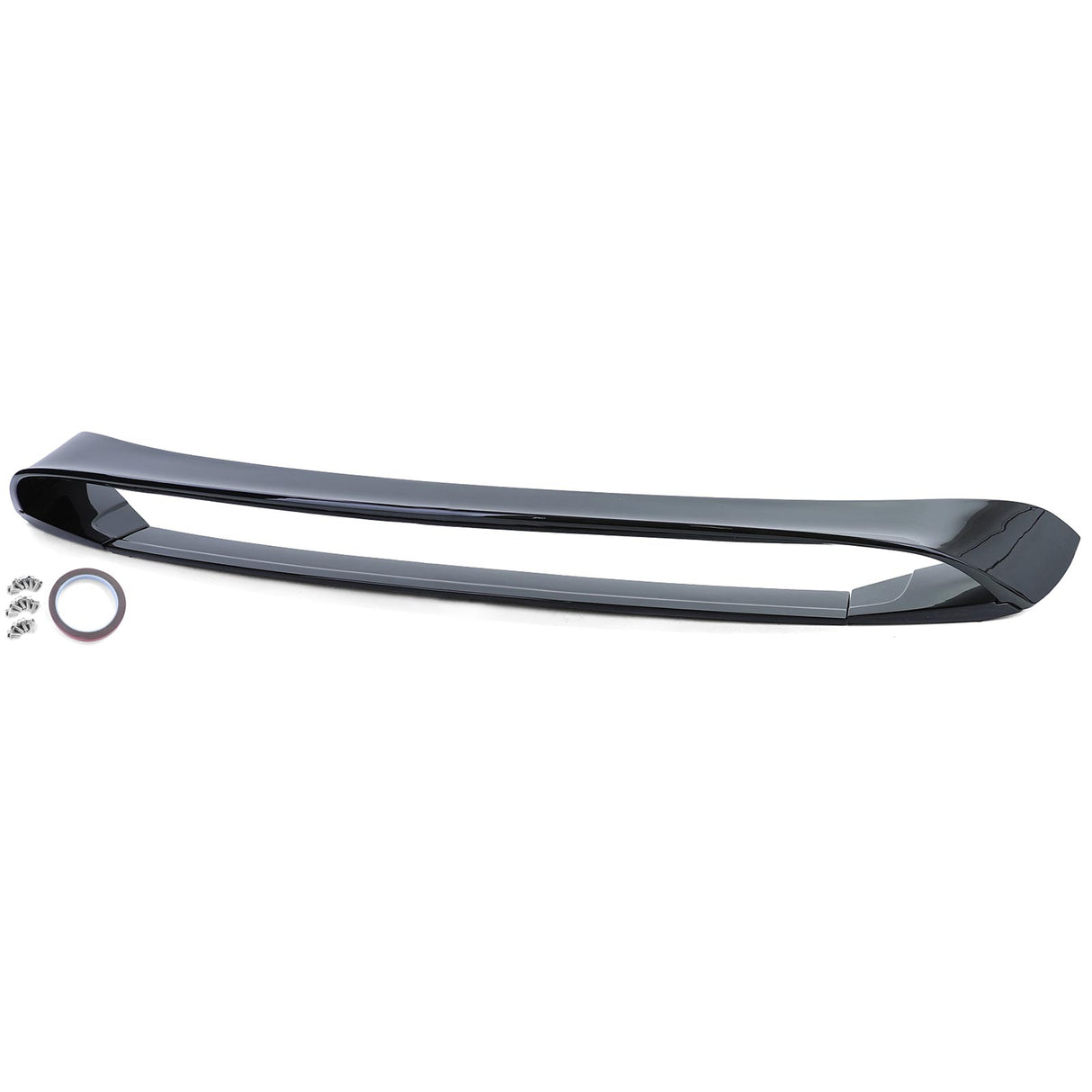 Ford Mustang Coupé 2014-2020 Spoiler Cofano GT Look, Nero Lucido