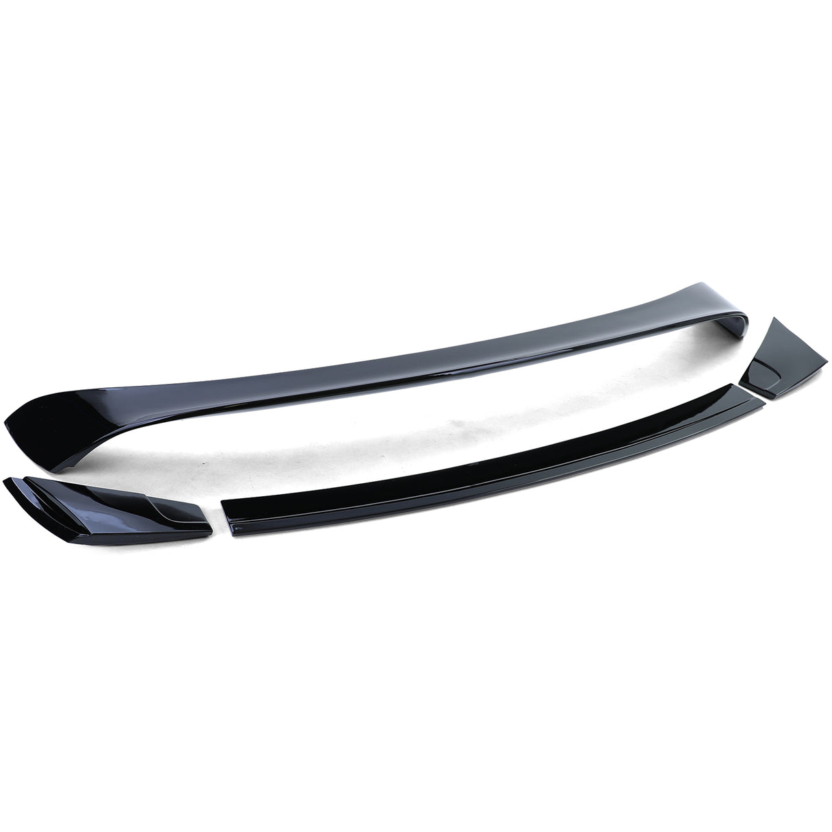 Ford Mustang Coupé 2014-2020 Spoiler Cofano GT Look, Nero Lucido