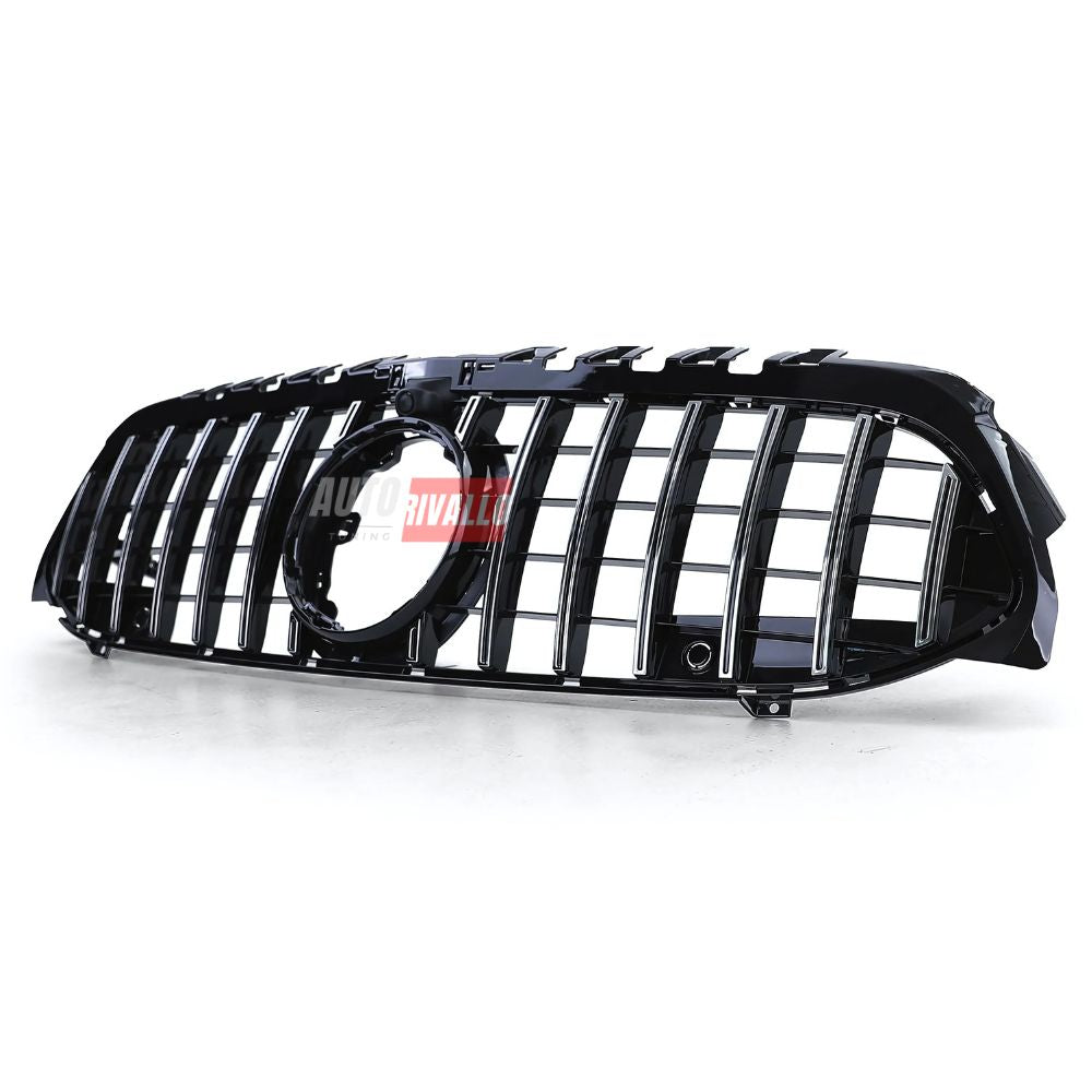 Griglia AMG A45 GTR Look Nero Lucido Cromato per Mercedes A W177