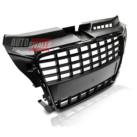 Griglia Anteriore Audi A3 8P 2008-2012 S3 Look Nero Lucido Calandra Mascherina